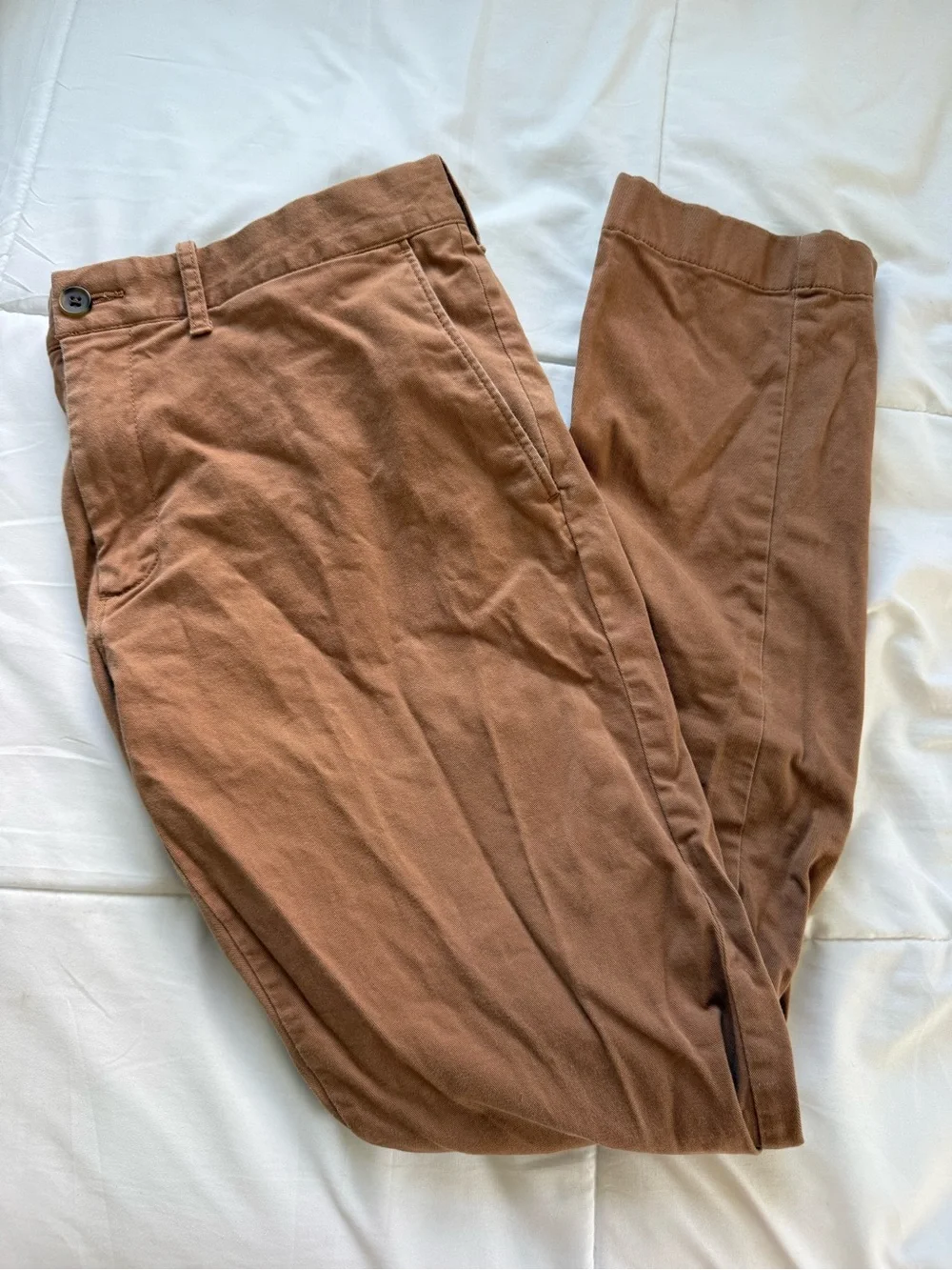 J. Crew Men's Rust Brown Chino Pants